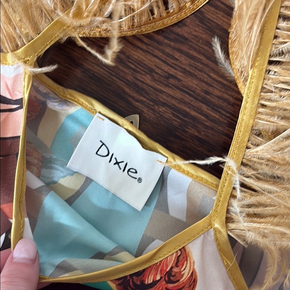 Multicolor Patterned Maxi Dress - Picture 3 of 5